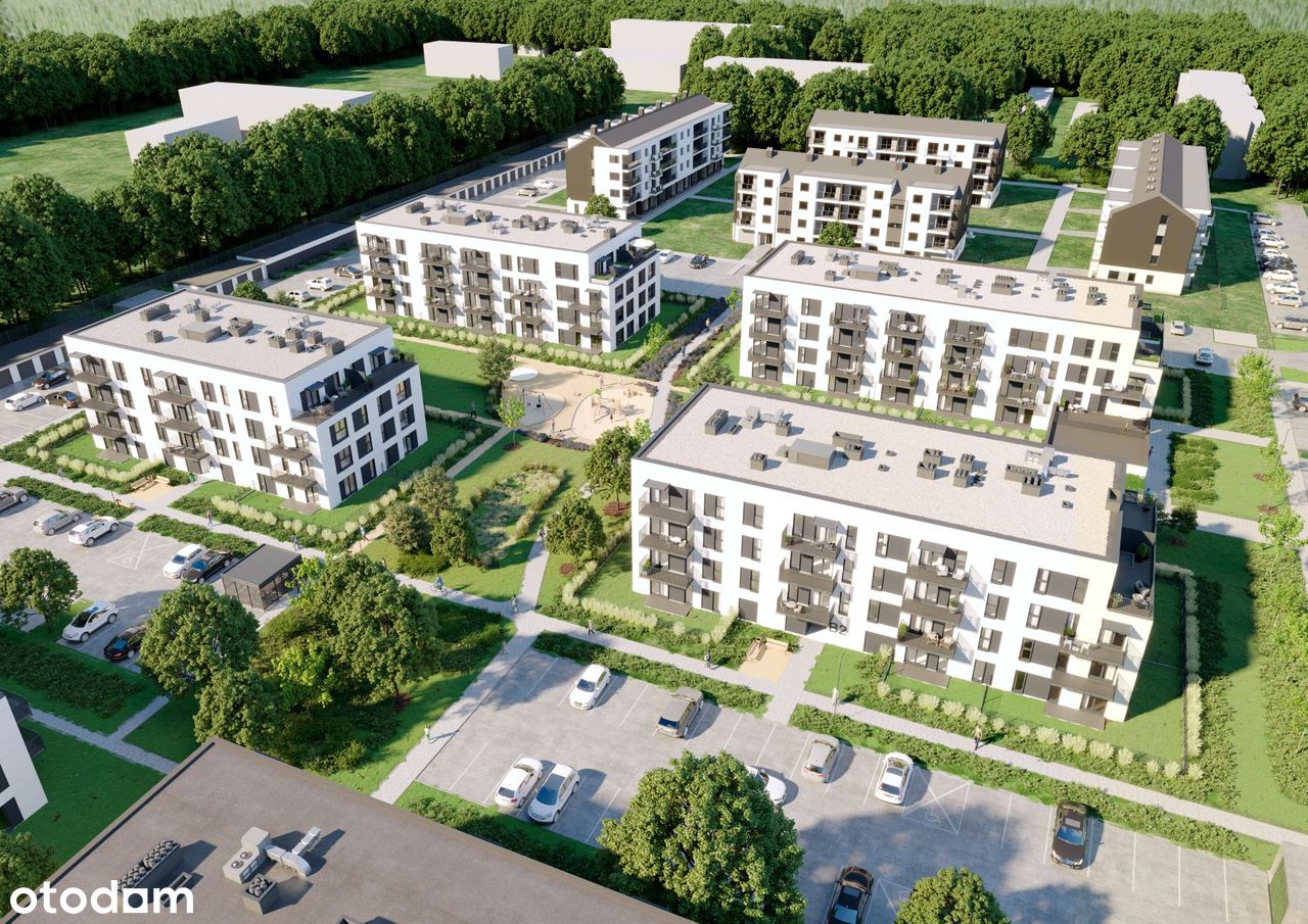 3-pokojowe mieszkanie 52m2 + balkon Bezpośrednio