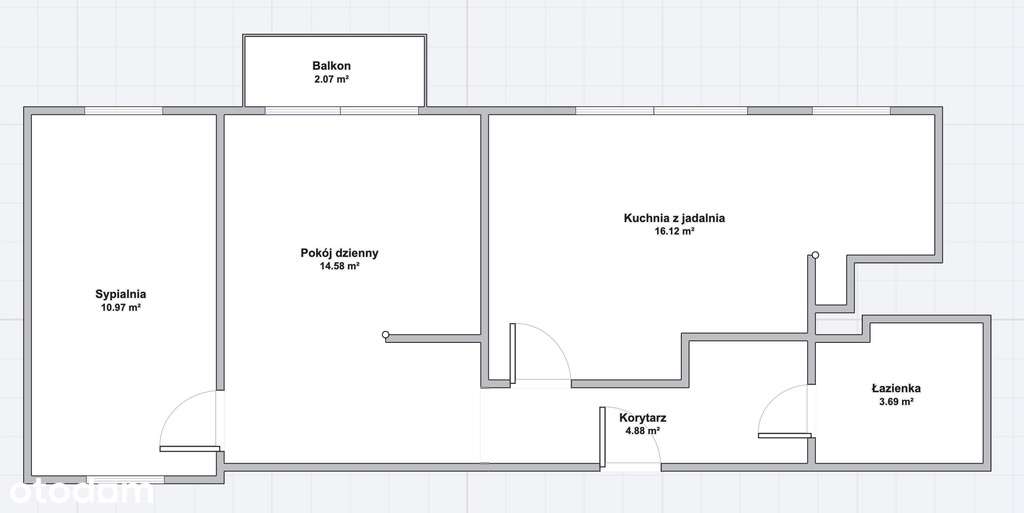 Gliwice, Cichociemnych, 2-pokojowe - Pełny obrazek: 4/7