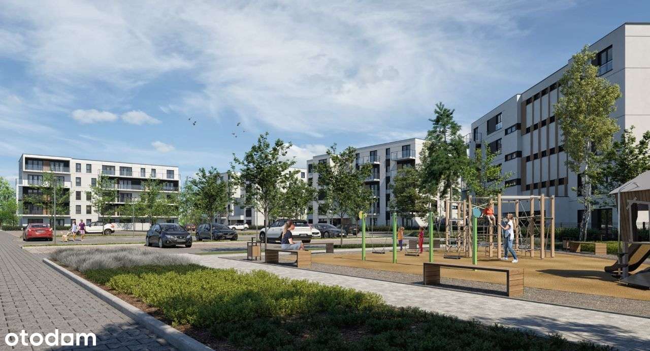 Ostatnie mieszkanie! 3-pokojowe z aneksem kuchennym + balkon - Pełny obrazek: 4/7