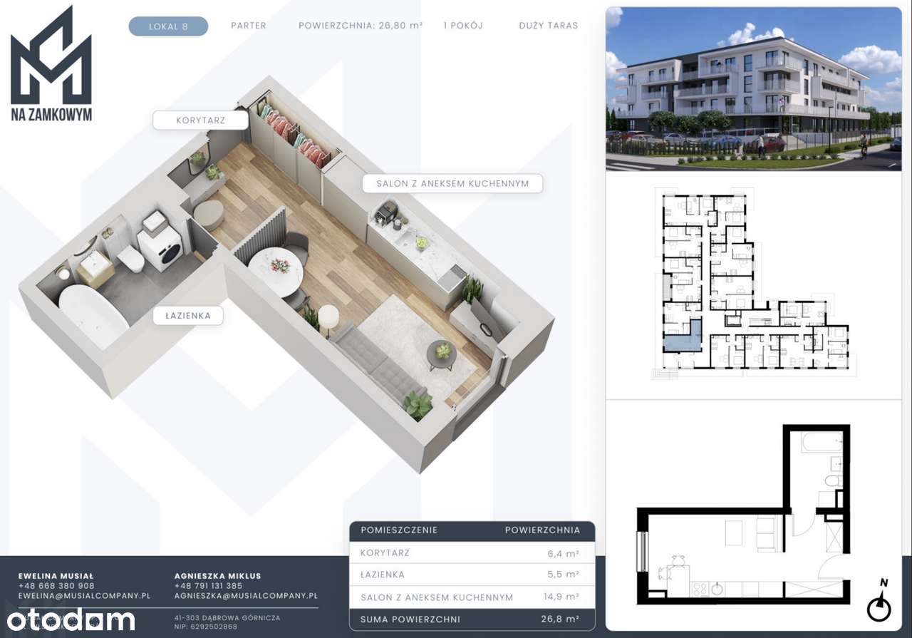 M08 | Idealne dla singla lub od wynajem - Pełny obrazek: 3/11
