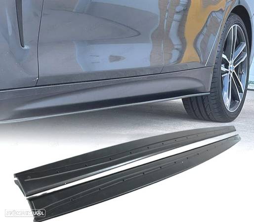 EXTENSÕES EMBALADEIRAS PARA BMW F30 F31 F80 12-19 LOOK M PERFORMANCE - 1