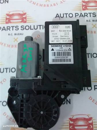 motoras macara geam dreapta spate audi a4 2004 2008 b7 - 1