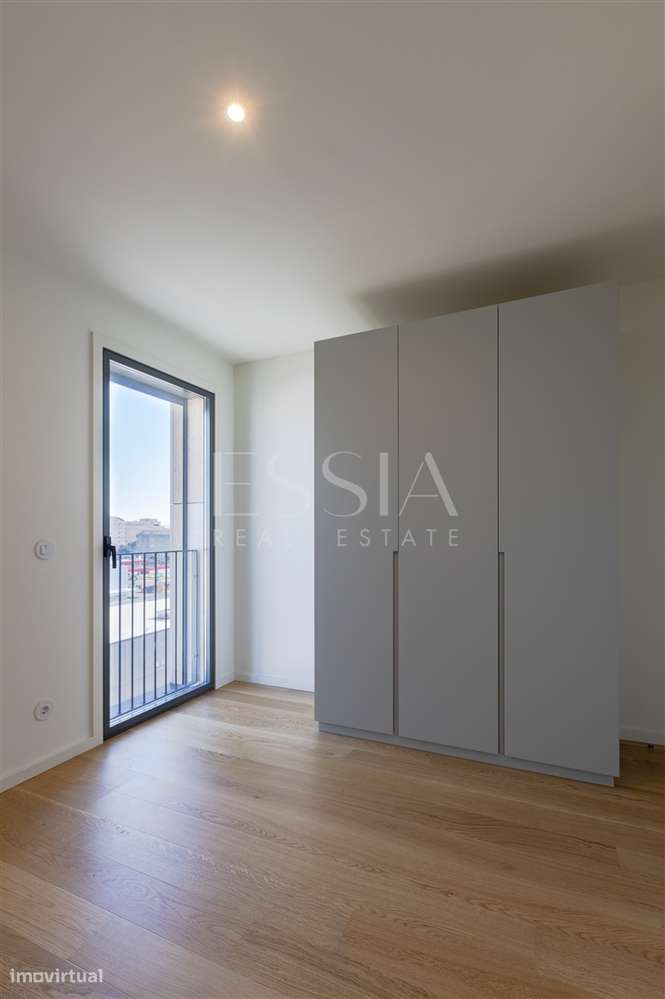 Apartamento T2 Novo com Varanda em Condomínio com Piscina em Canidelo - Grande imagem: 5/30