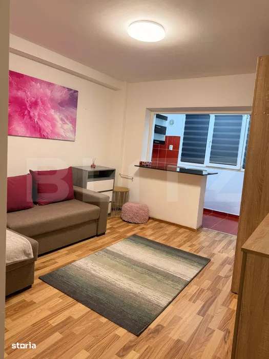 Garsoniera de inchiriat, zona The Office/BRD Marasti - Imagine principală: 2/8