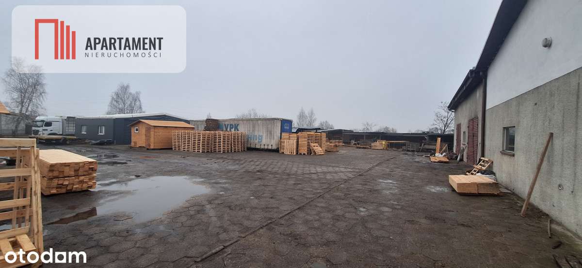 Działka przemysłowo-usługowa wraz z halami i domem - Pełny obrazek: 4/20