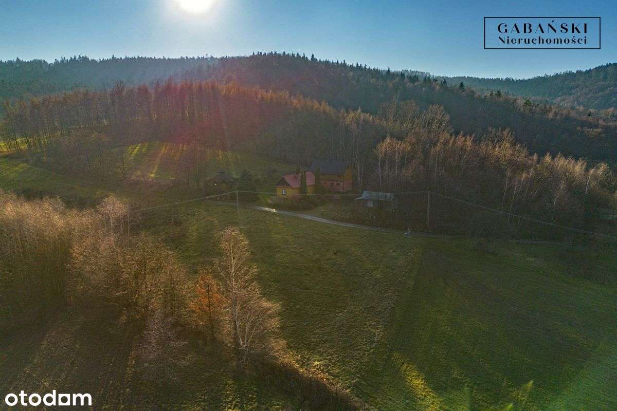 WIDOKOWA DZIAŁKA BUDOWLANA - WOLA STRÓSKA-3