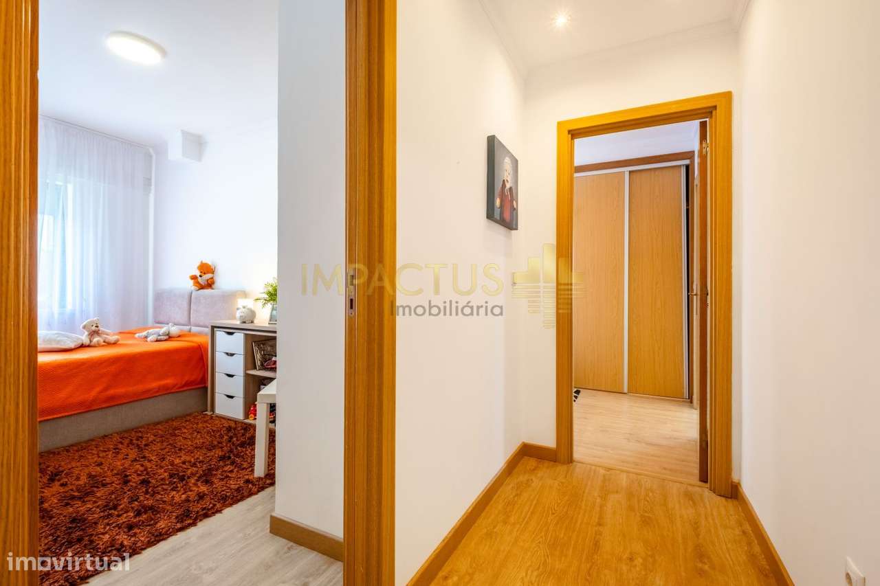 Apartamento T3 renovado em Alfena-18