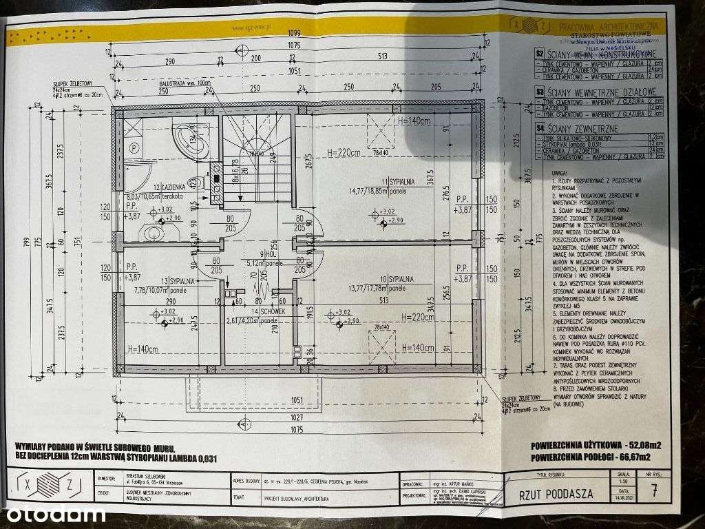 OSTATNI WOLNY BUDYNEK | Dom piętrowy 125 m² – Krubin  | działka 600 m²-10
