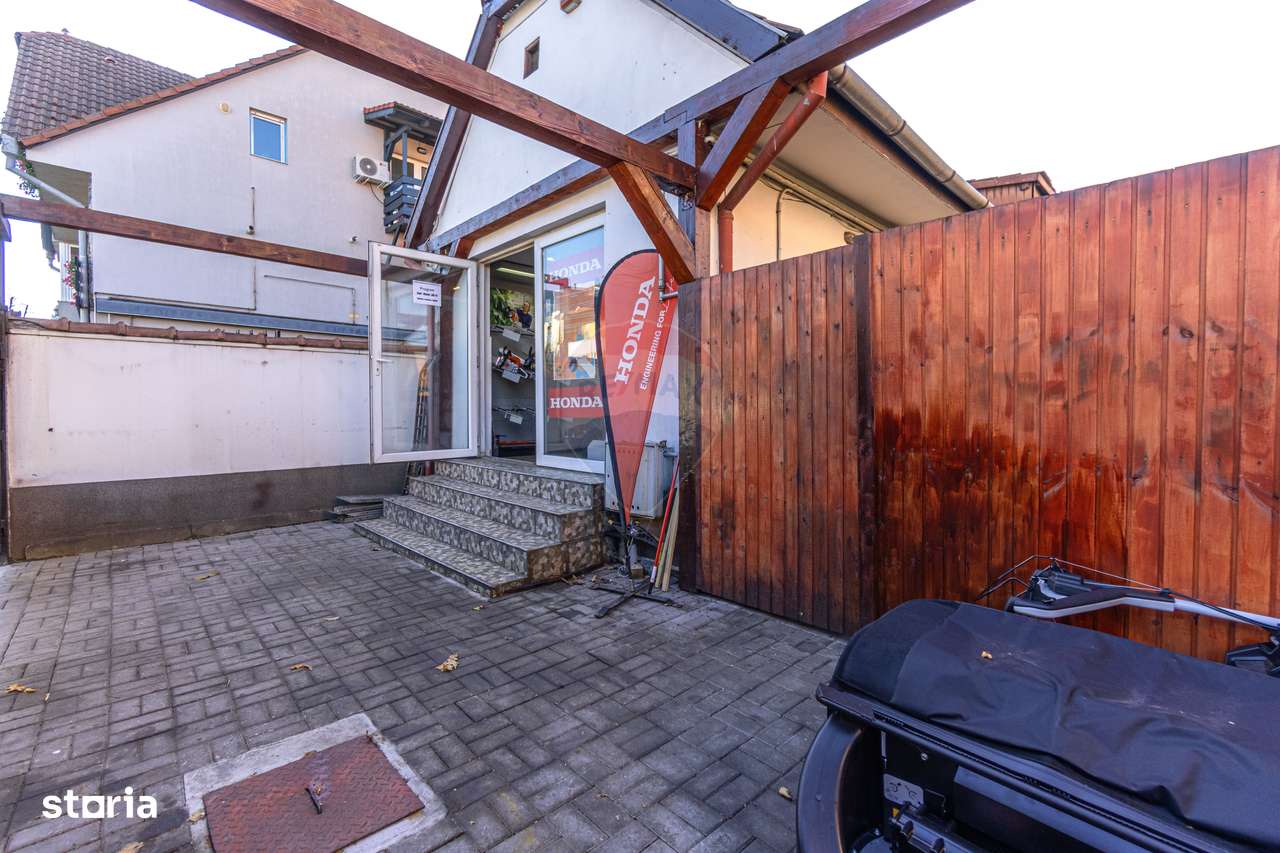 Proprietate mixtă cu spațiu comercial și locuință Strada Aurel Vlaicu-5