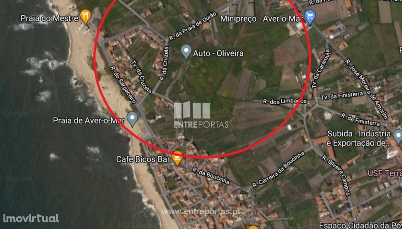 Venda de Lote com 108 m2, Aver-O-Mar, Póvoa de Varzim