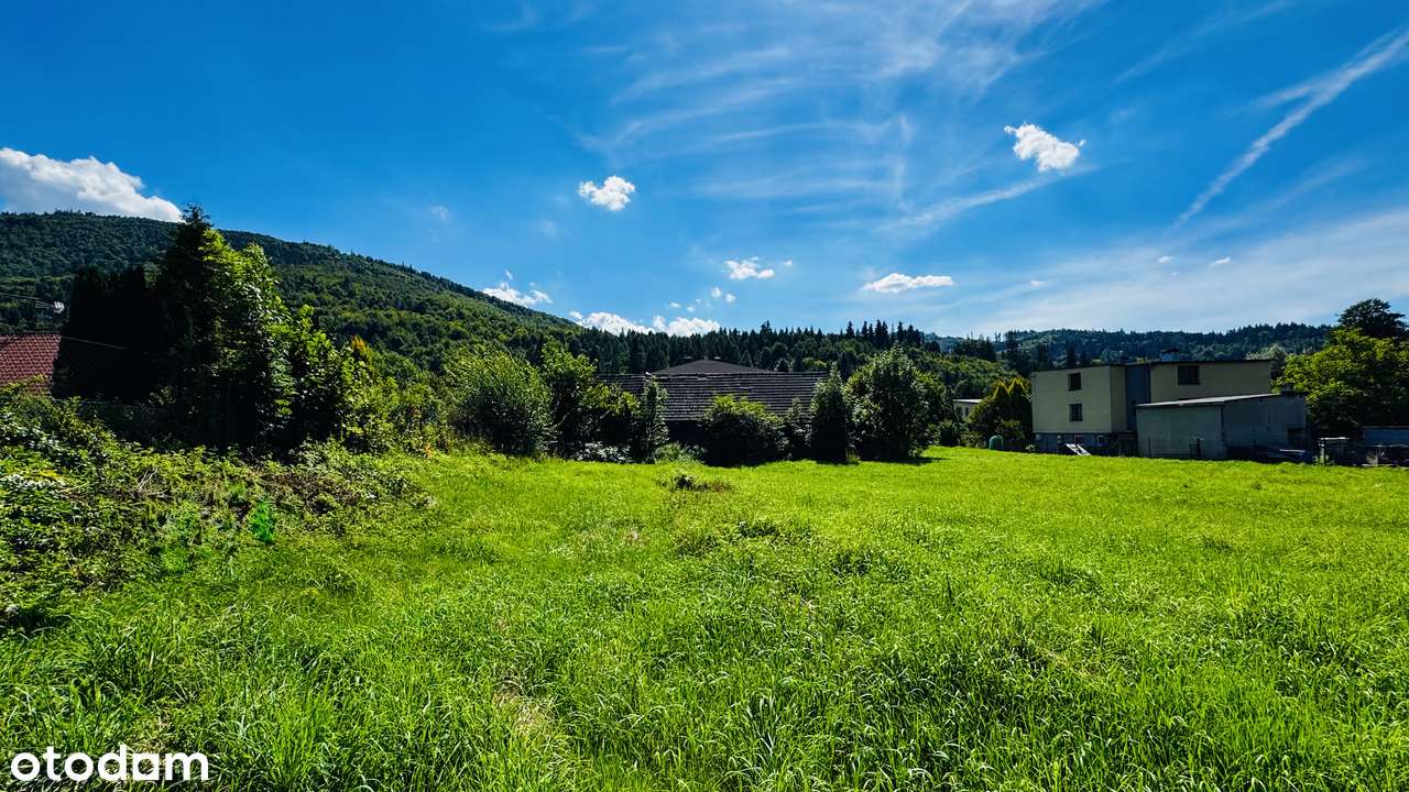 Działka bud w pełni uzbrojona , płaska , z widokiem na Kotarz BRENNA-4