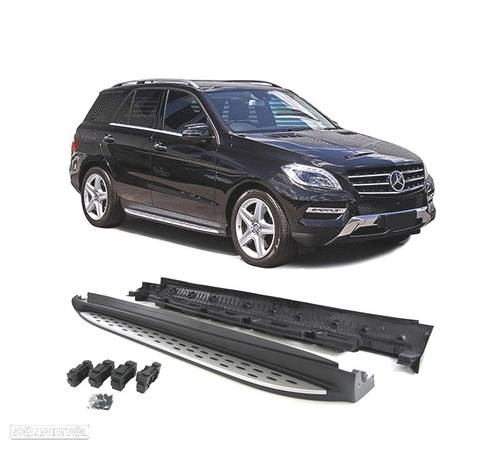 ESTRIBOS LATERAIS PARA MERCEDES ML W166 GLE W166 11-16 - 5