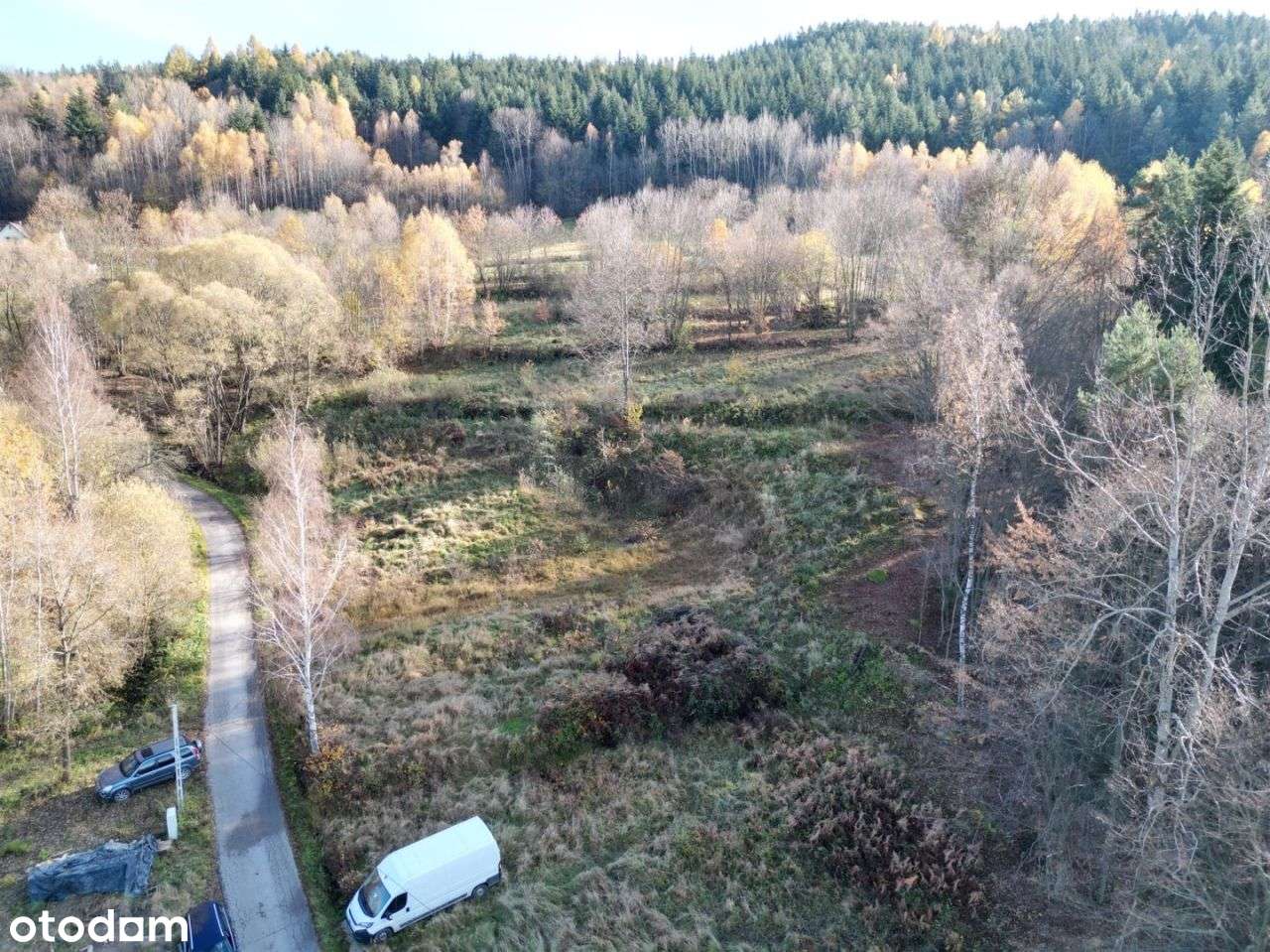 Działka budowlana 19 arów w Stróży-5