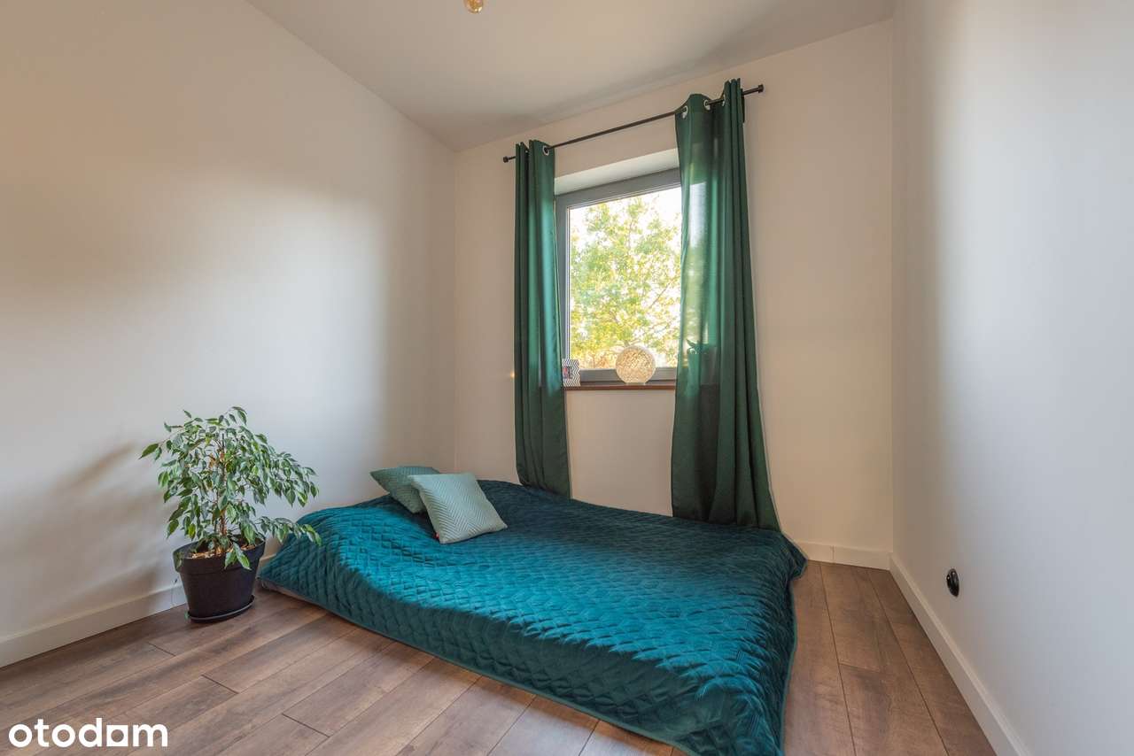 Dom parterowy z 2023r., ładna działka 1000 m2, dom oszczędny. 0% prow.-7