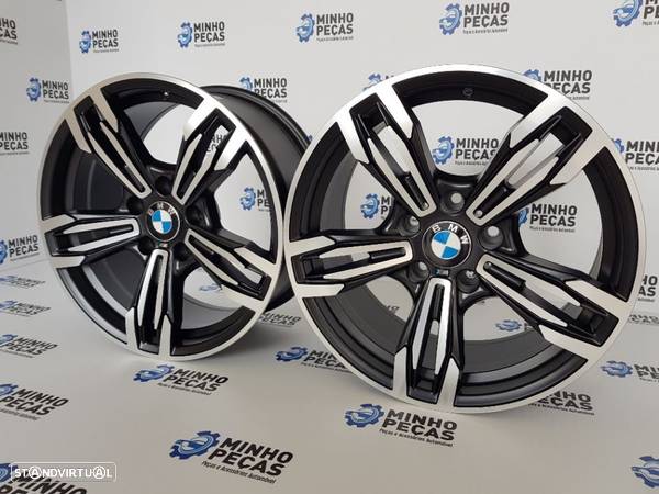 Jantes BMW (M6) em 17 Black Polish - 3