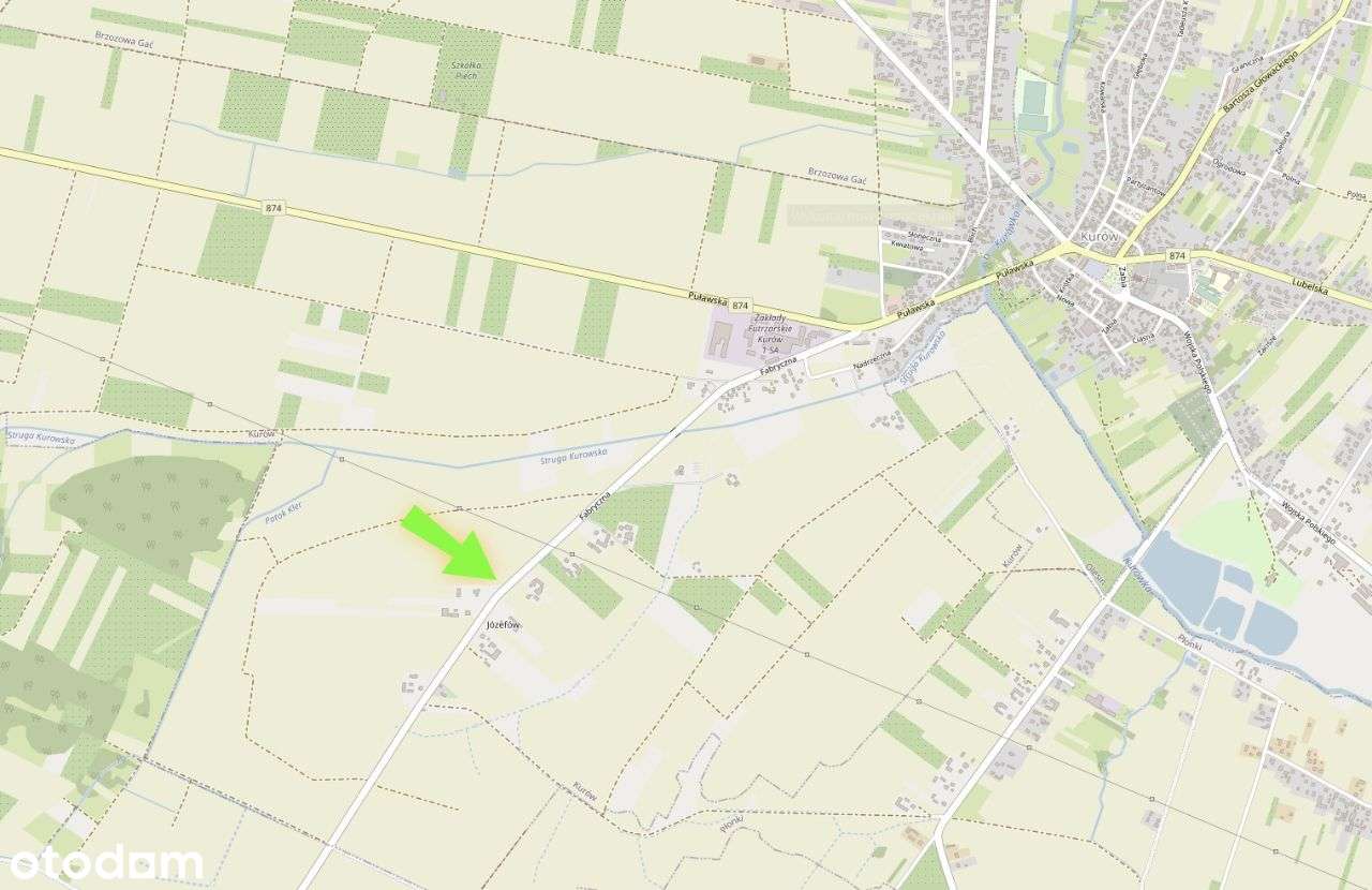 2ha, część przy ulicy pod zabudowę zagr. (studium) - Pełny obrazek: 4/5