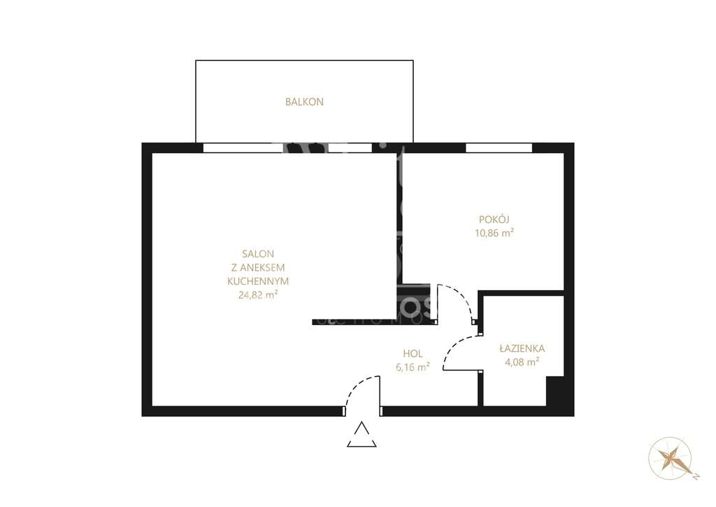 2-pokojowy Apartament w zacisznej Inwestycji - Pełny obrazek: 4/20