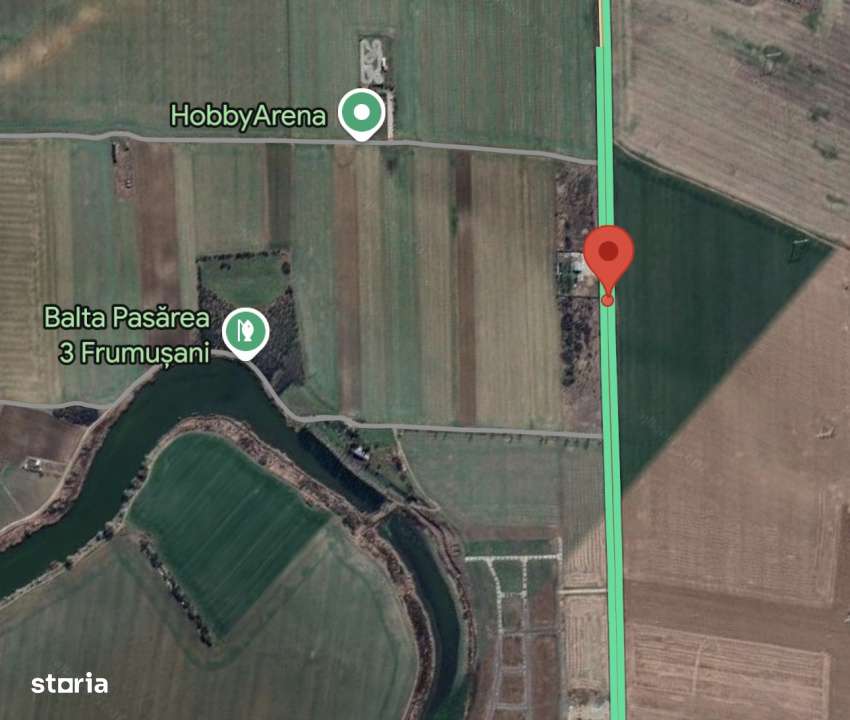 Com0% | Teren intravilan 5000 mp| deschidere 70 m | DN4, iesire A0 si - Imagine principală: 4/19