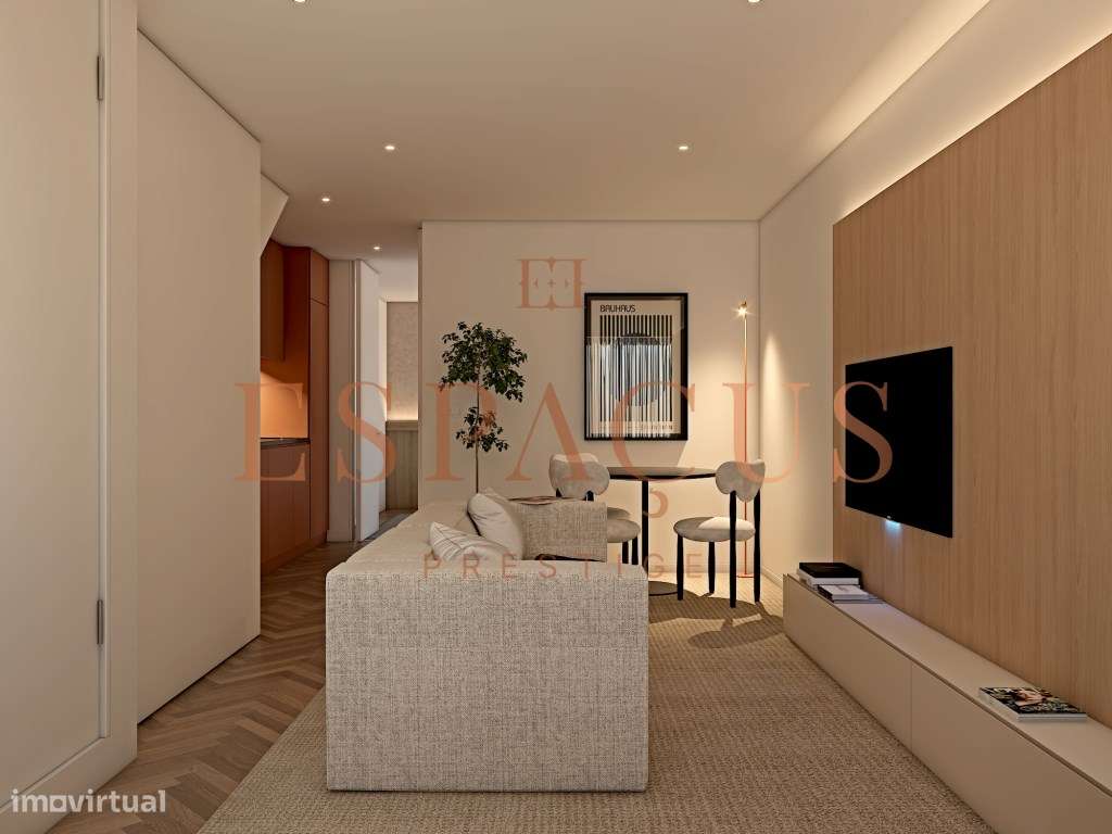 Apartamento T1+1 no coração da cidade-5