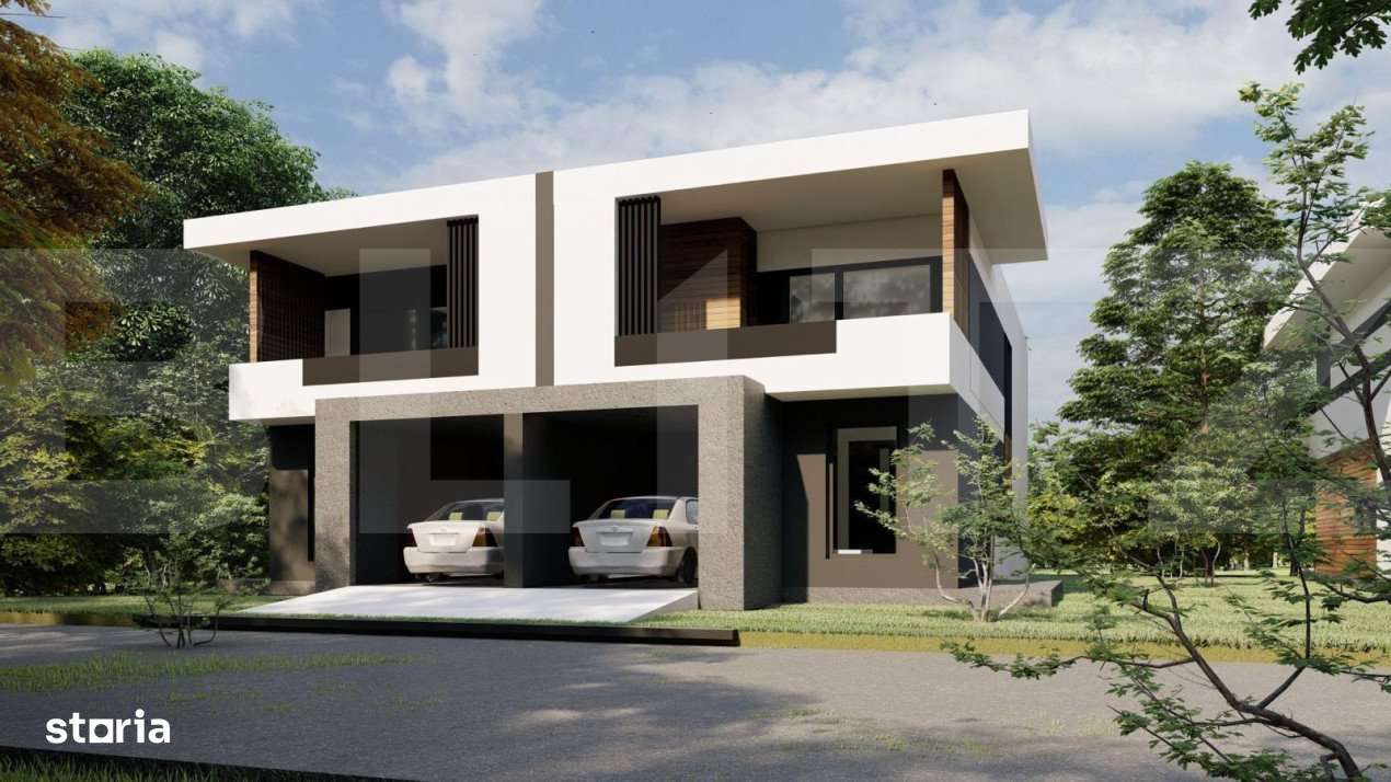 Casa tip duplex, finisat, calitate premium, ansamblu privat in Chinten - Imagine principală: 3/15