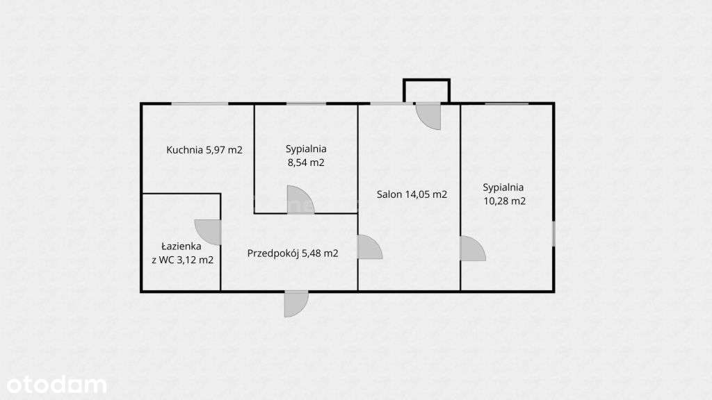 Trzypokojowe mieszkanie blisko Zalewu.-12
