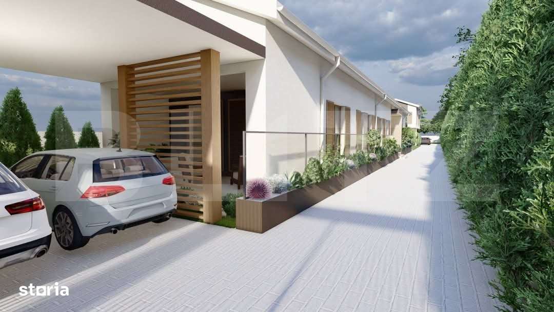 Casa moderna, 4 camere, teren 450 mp, Sacalaz - Imagine principală: 2/11