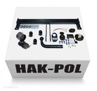 BMW X3 E83 + LCI + FACELIFT + FL 2004-10 HAK HOLOWNICZY + MODUŁ 13PIN +WIĄZKA + ADAPTER 13/7 - 10