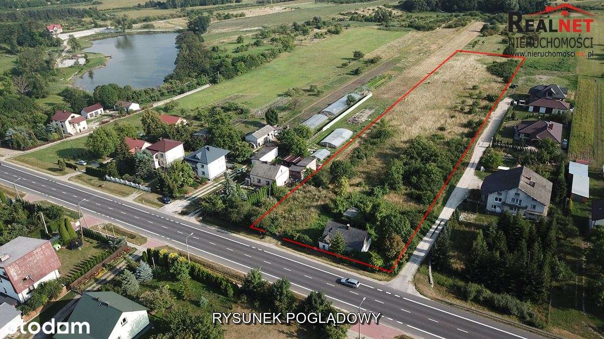 Działki inwestycyjne/budowlane 12580m2, Busko-Zdrój, Bronina-0