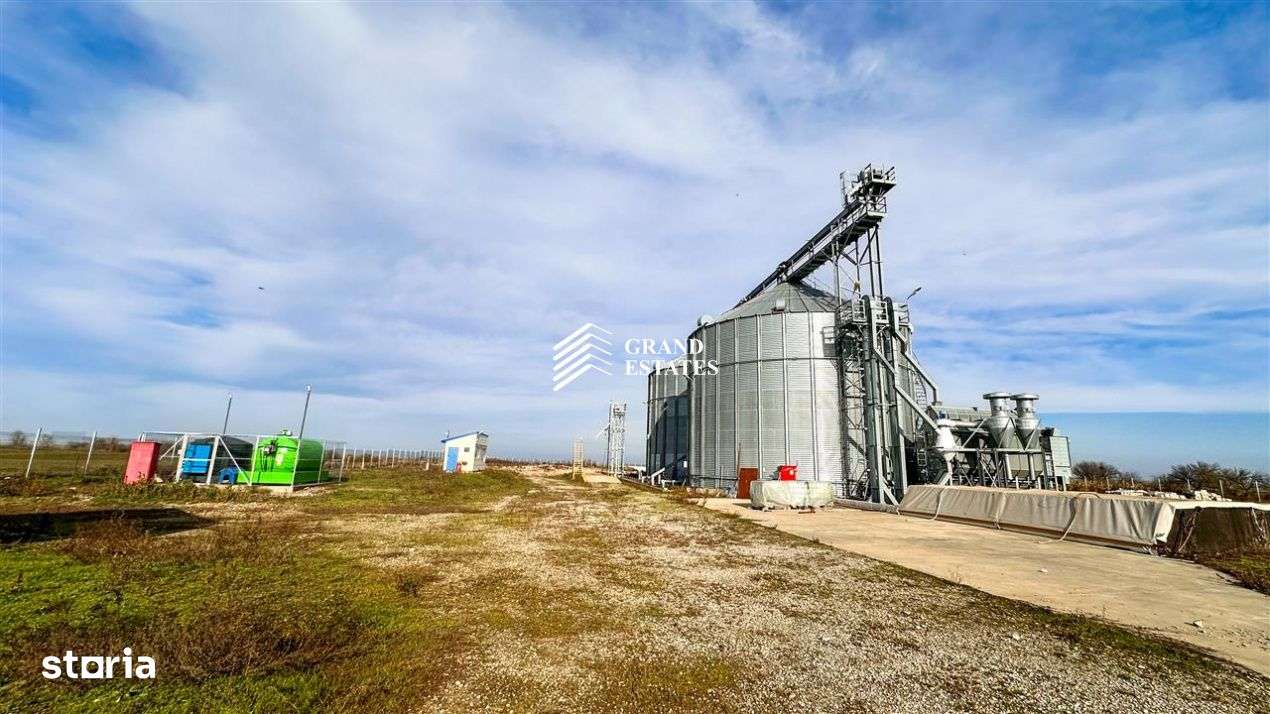 Siloz - Baza receptie si depozitare cereale 3000 tone | 2 ha teren | - Imagine principală: 4/5