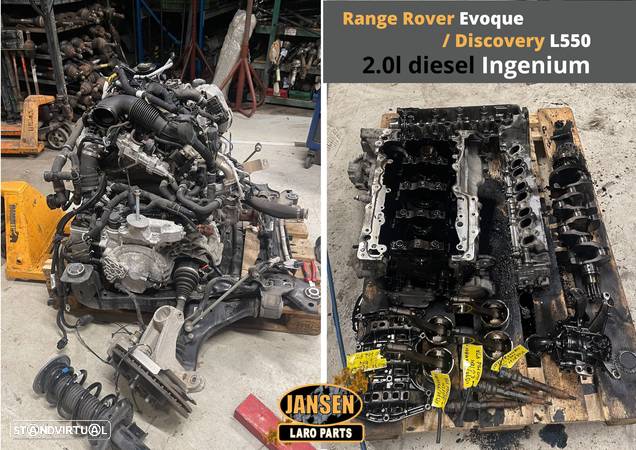 RANGE ROVER EVOQUE Motor Ingenium 2.0 diesel discovery sport L550 - 2