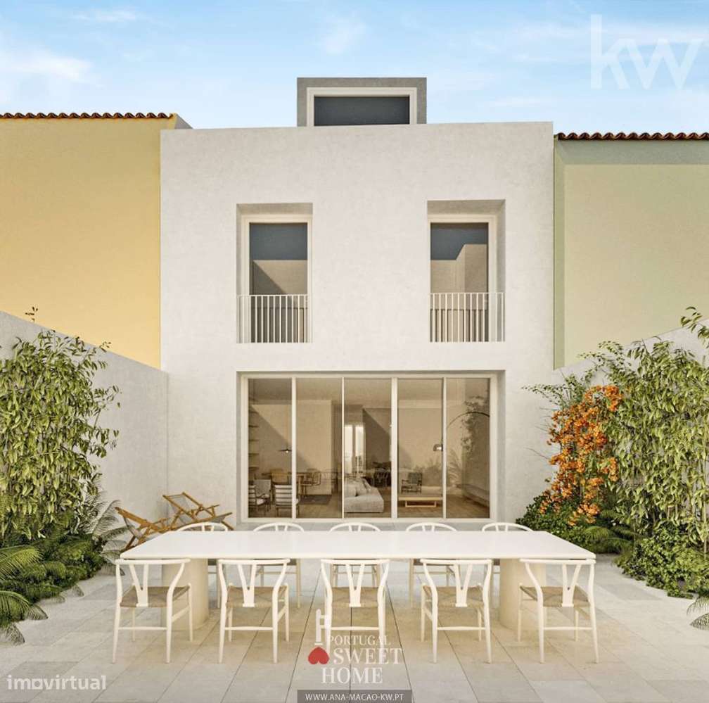 Lisboa, Campo de Ourique - Imóvel c/ projeto aprovado, para Moradia T5-5