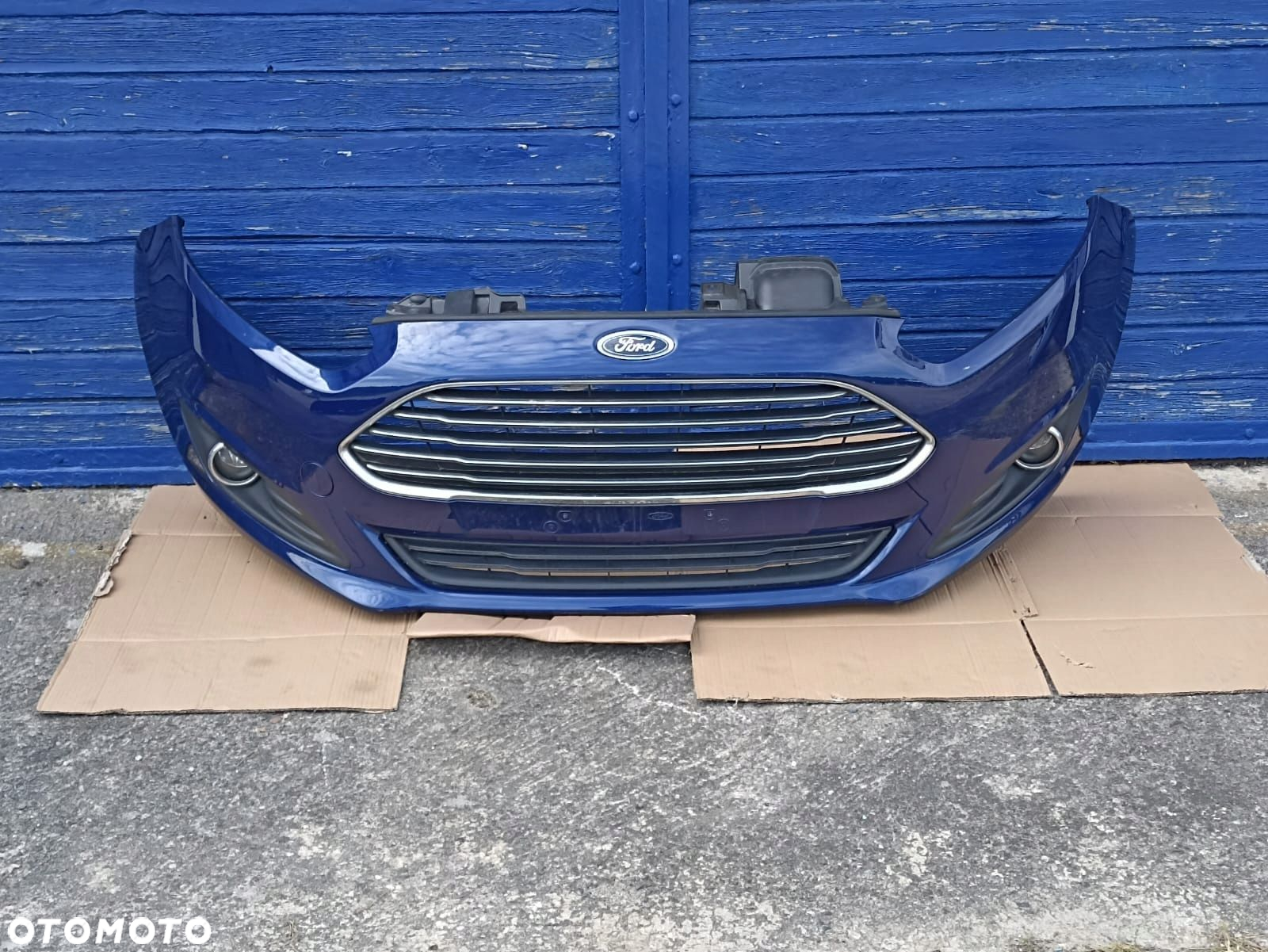 KOMPLETNY PRZÓD FORD FIESTA MK7 LIFT MASKA ZDERZAK BŁOTNIK - 4