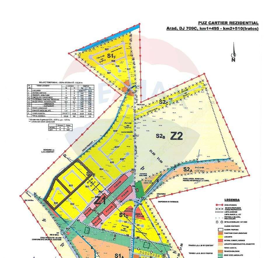 De vânzare teren intravilan 39,016mp Arad / DJ Iratos - Imagine principală: 3/20