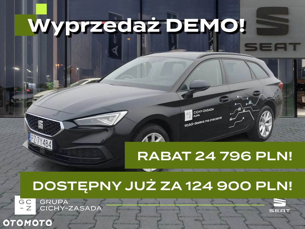 SEAT Leon 1.5 eTSI 115 KM 7-biegowa automatyczna - DSG, RABAT, DEMO OD RĘKI!