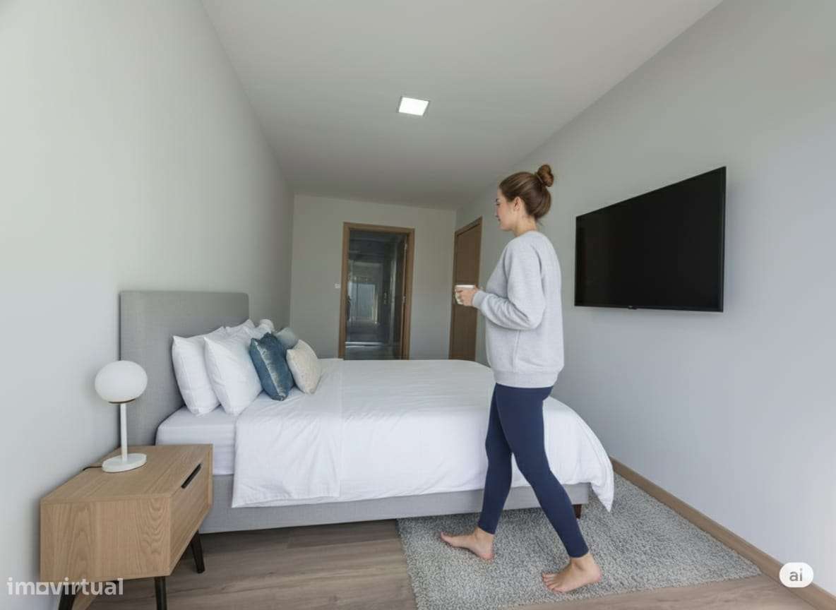 Casa térrea com jardim e terraço reconstruída Aveiro-9