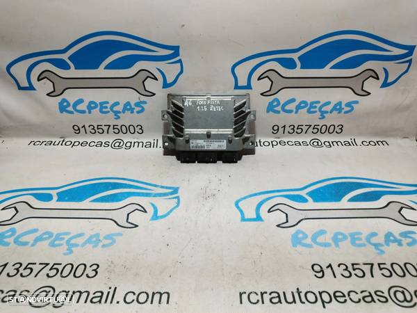 CENTRALINA ENGINE CONTROL ECU FORD FIESTA MK4 IV 1.25 ZETEC S180047012 A S180047025A AV21-12A650-CA AV21-12A650-CA V2CA J38ACDHC  YD84811 - 1