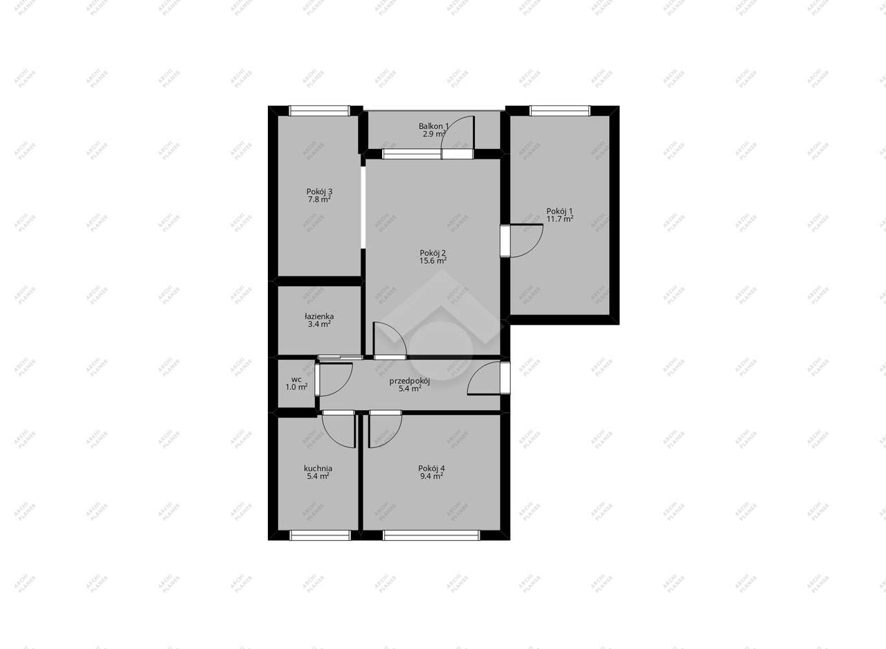 4 pokoje - 60 m2 - okazyjna cena - ul Wrocławska - Krowodrza-14
