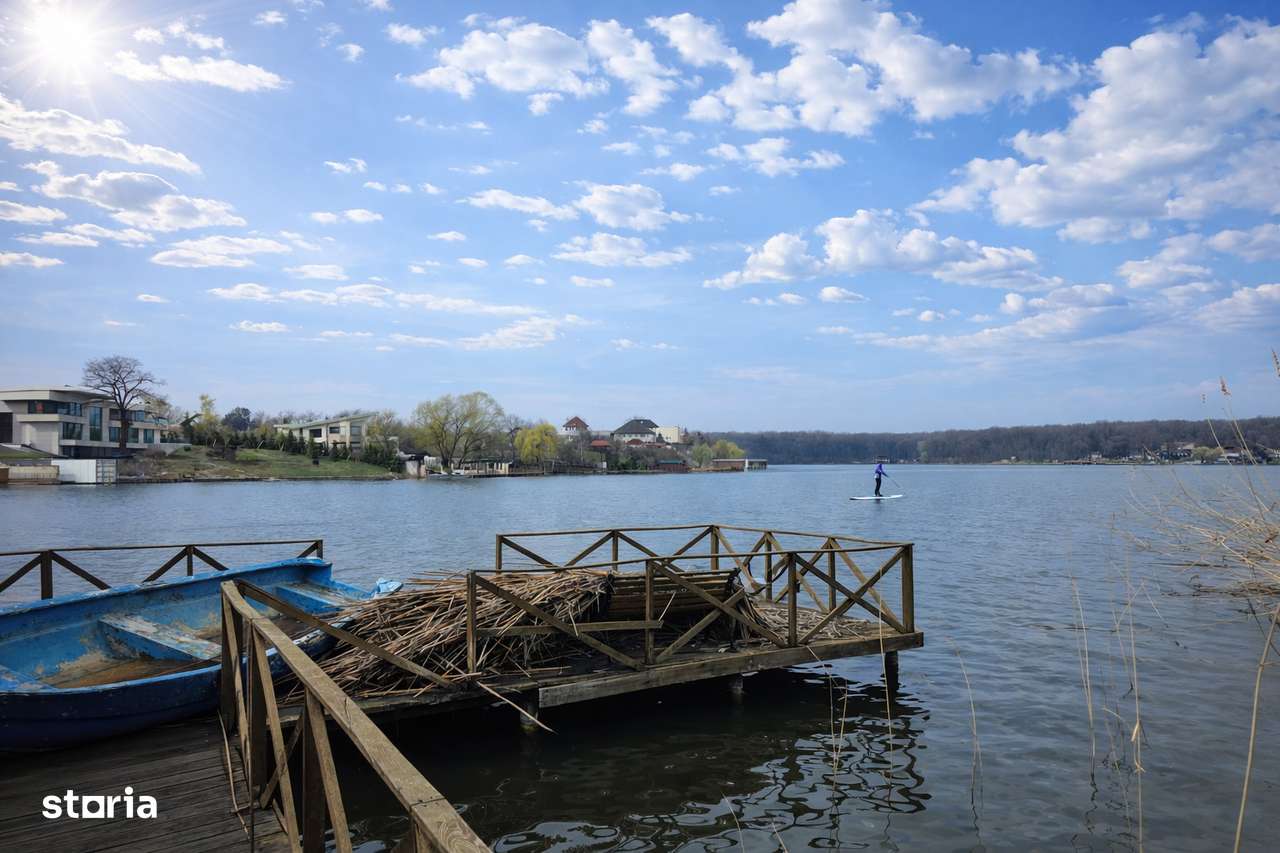 Refugiu exclusivist pe malul lacului Snagov – proprietate rara-15