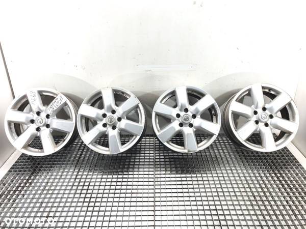 FELGI ALUMINIOWE KOMPLET 17 6.5J 5X114,3 ET45 ŚRODEK CENTR. 66 NISSAN - 1