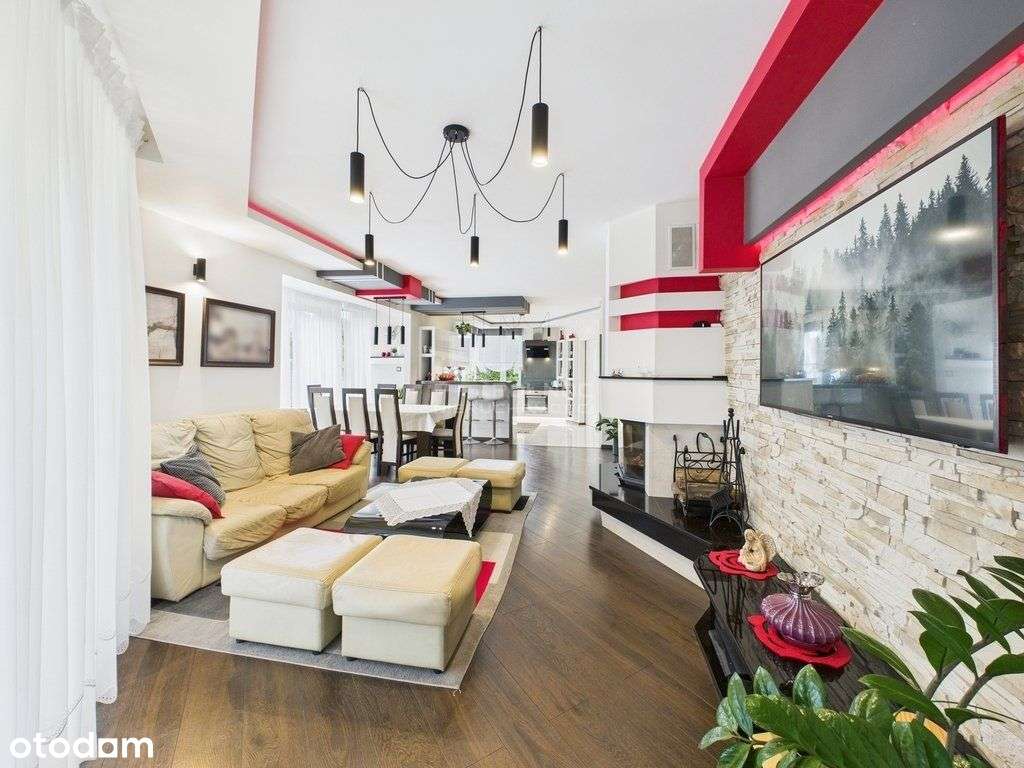 Dom 252m2/7pokoi/siłownia/ogród z wyjściem do lasu - Pełny obrazek: 4/20