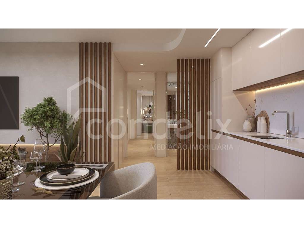 Apartamento T3 com varanda para venda em Valongo-6