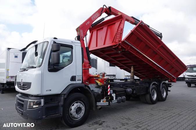 Renault LANDER / 6x4 / BASCULANTE / + HDS FASSI - 2