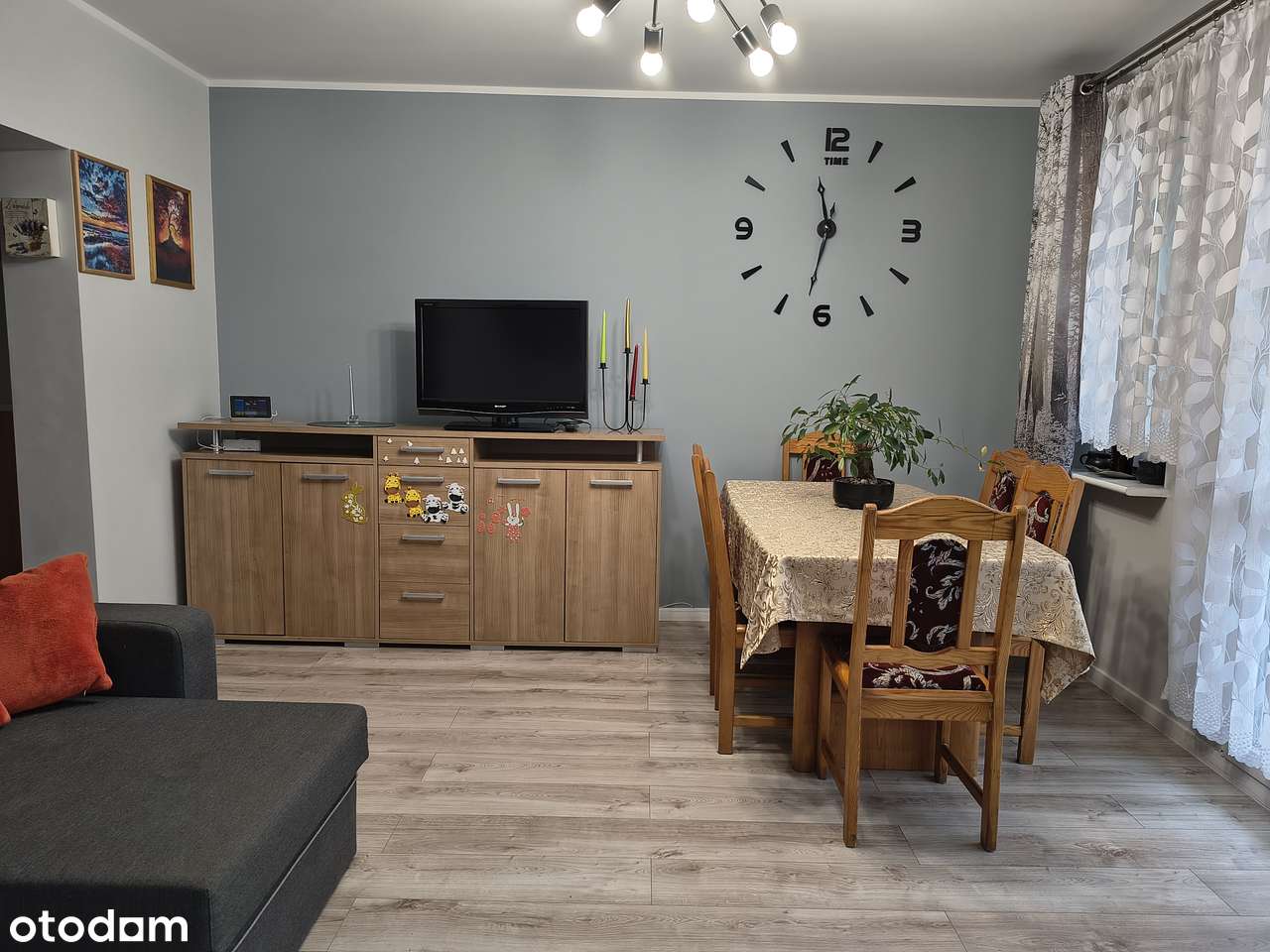 Przestronne mieszkanie na parterze, spokojna okolica - Pełny obrazek: 5/17