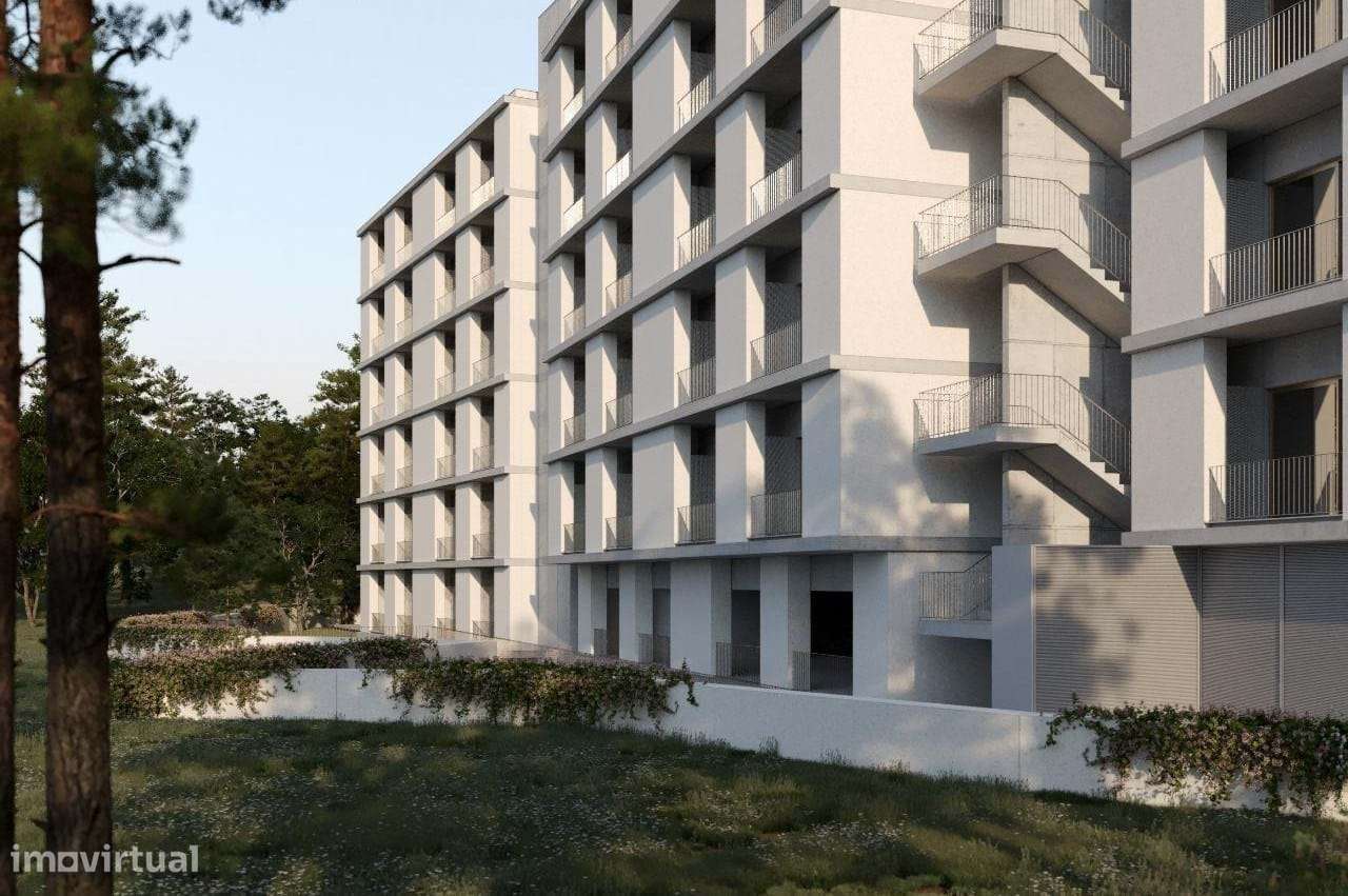 Apartamento T1 | Nova Construção | Terraço | Jardim | Garagem | Campan-16