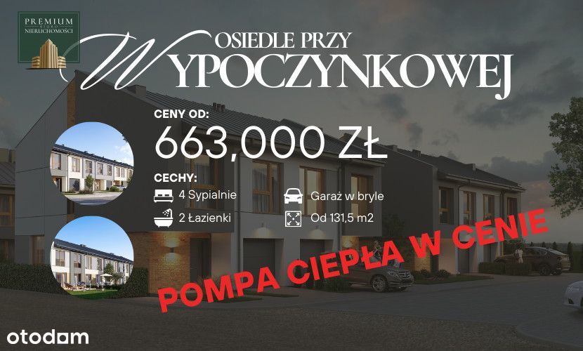 Szeregówki - Nowe osiedle - Grabówka