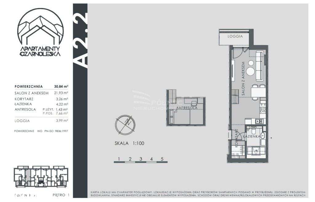 Apartament B2.5 - z Antresolą i Loggią - Pełny obrazek: 5/13