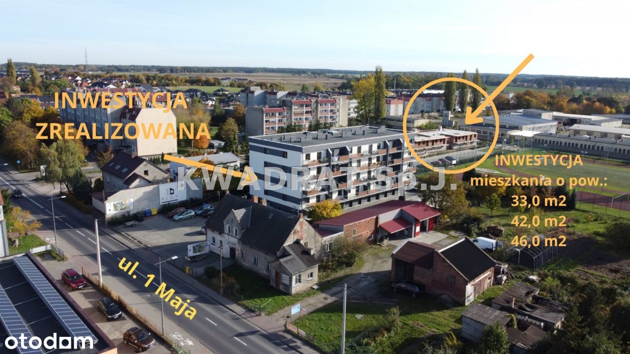 Nowoczesne mieszkania 33, 42 i 46 m2 - Namysłów