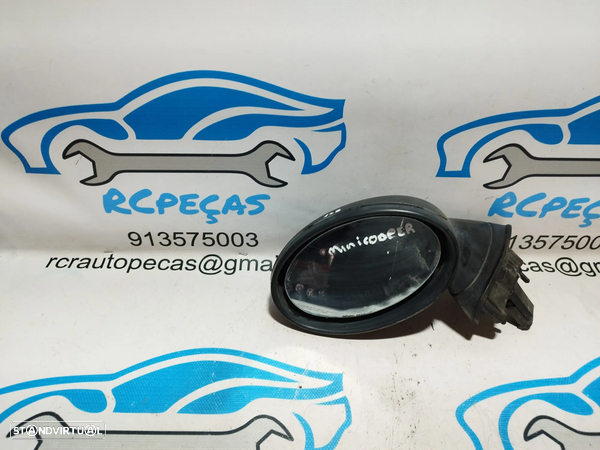 ESPELHO RETROVISOR ESQUERDO MINI COOPER R50 51167192469 7192469 R52 CABRIO R53 ELETRICO AQUECIDO ESPELHOS RETROVISORES - 2