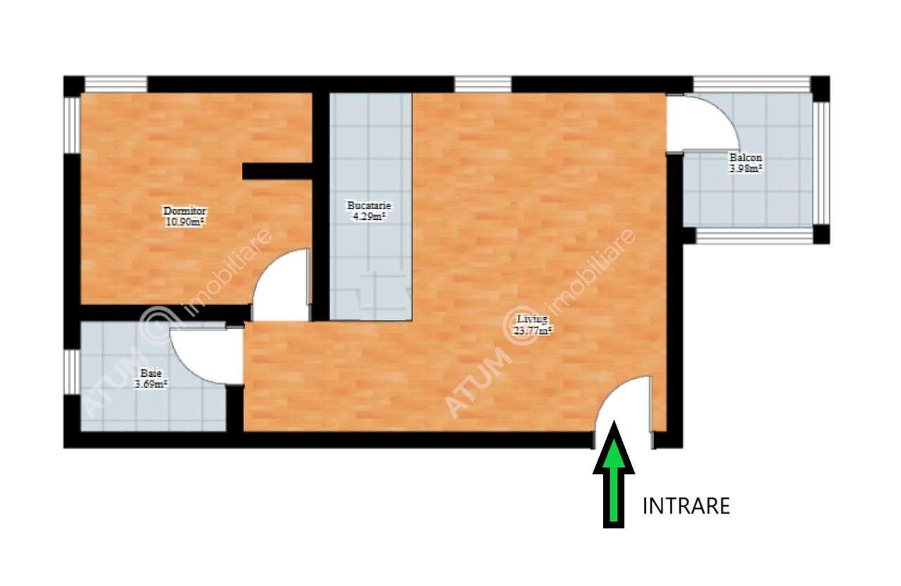 Apartament cu 2 camere balcon loc parcare curte comuna in D-na Stanca-6