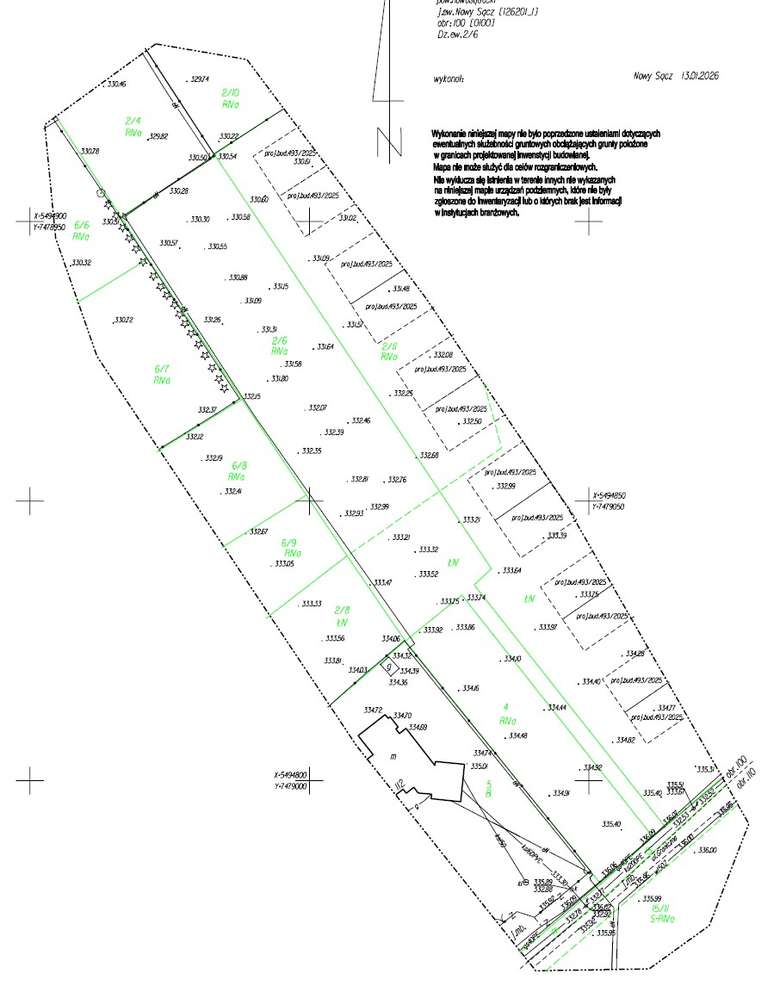 Działka 2100 m² w centrum miasta - idealna pod inwestycje